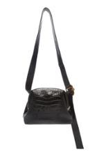 Osoi Brot Mini Croc-effect Leather Bag
