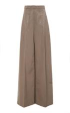 Christian Siriano Moire High-rise Pants