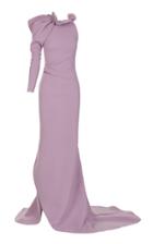 Maticevski Testament Satin One Shoulder Gown