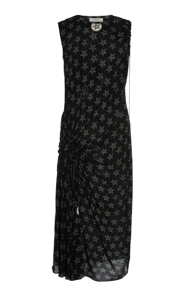 Preen Line Aida Star-print Jersey Dress