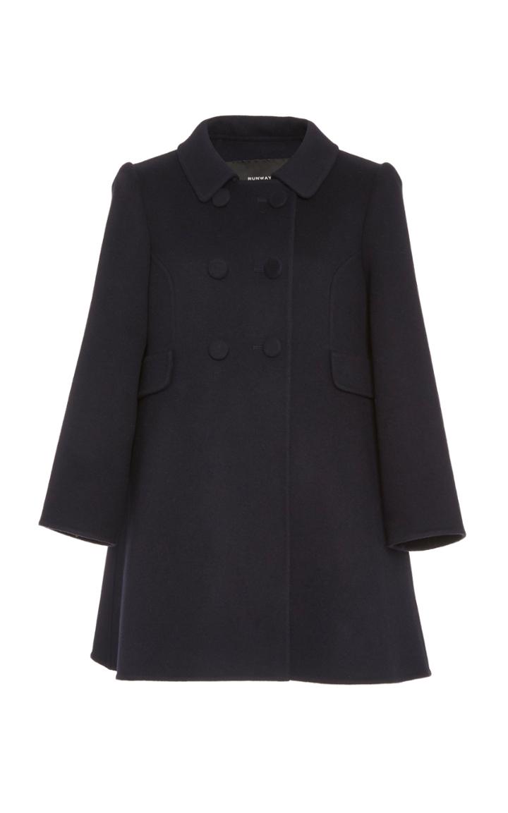 Moda Operandi Marc Jacobs Double-breasted Wool-blend Peacoat