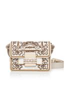 Etro Embossed Python Clutch
