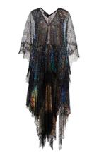Romance Was Born Photonic Lace Pleat Dress
