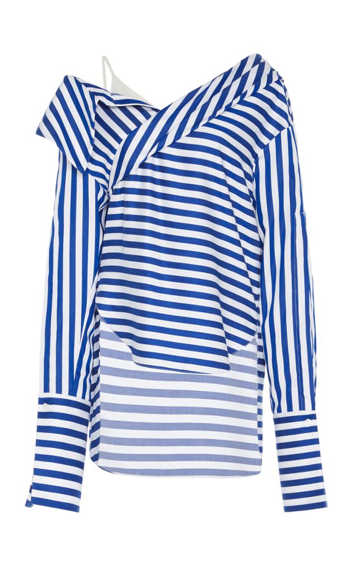 Moda Operandi Hellessy Stellars Striped Assymetric Top Size: 0