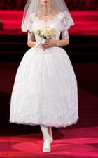Dolce & Gabbana Ball Gown Chantilly Lace Wedding Dress