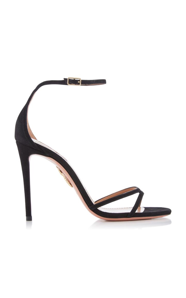 Aquazzura Purist Suede Sandals