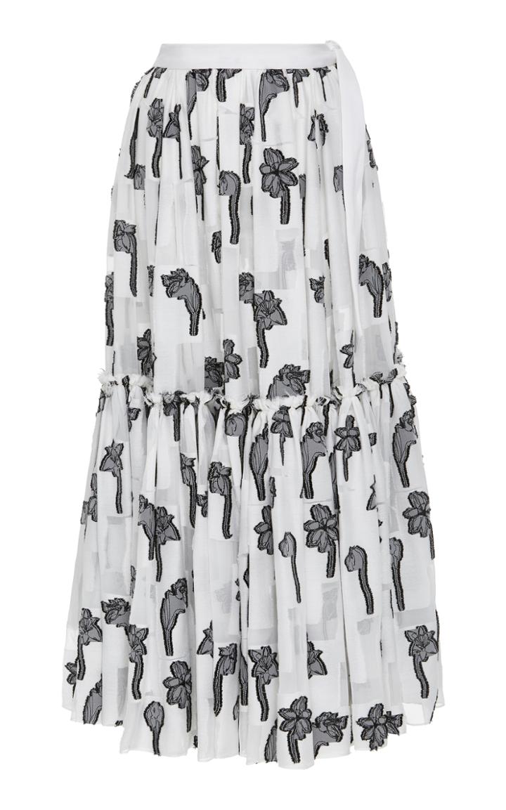 Jonathan Cohen Untitled Daffodil Filcoupe Skirt