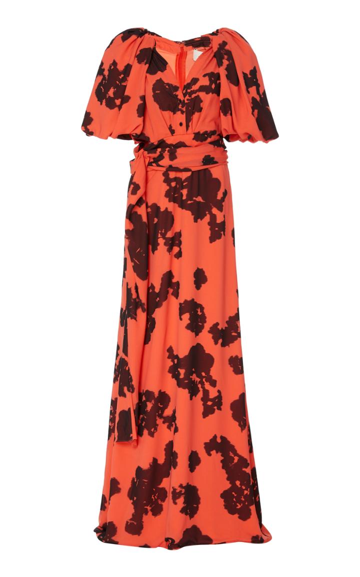 Moda Operandi Hellessy Indya Printed Maxi Dress Size: 0