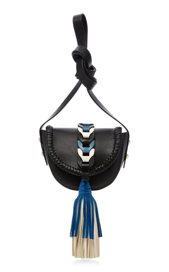 Red Valentino Crossbody With Blue Tassel