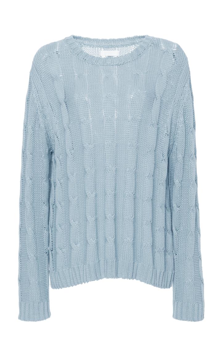 Moda Operandi Sablyn Cassidy Cable-knit Cotton-cashmere Blend Sweater Size: S