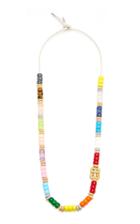 Carolina Bucci Two Initial Forte Bead Necklace