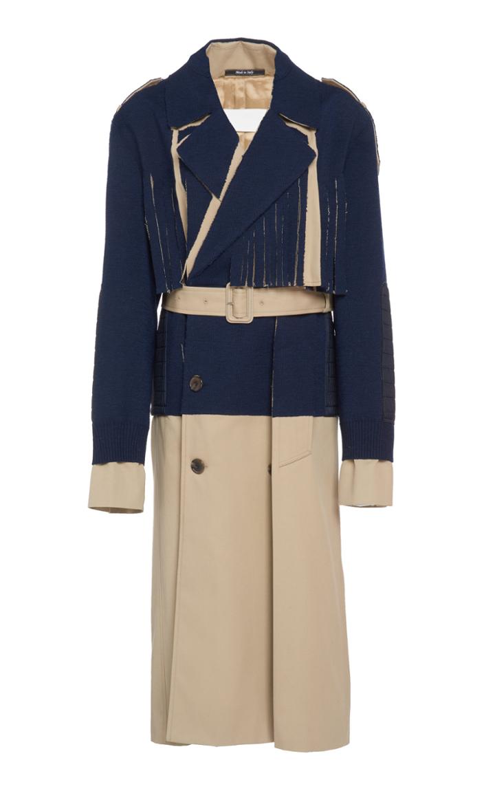 Maison Margiela Double Breasted Trench Coat