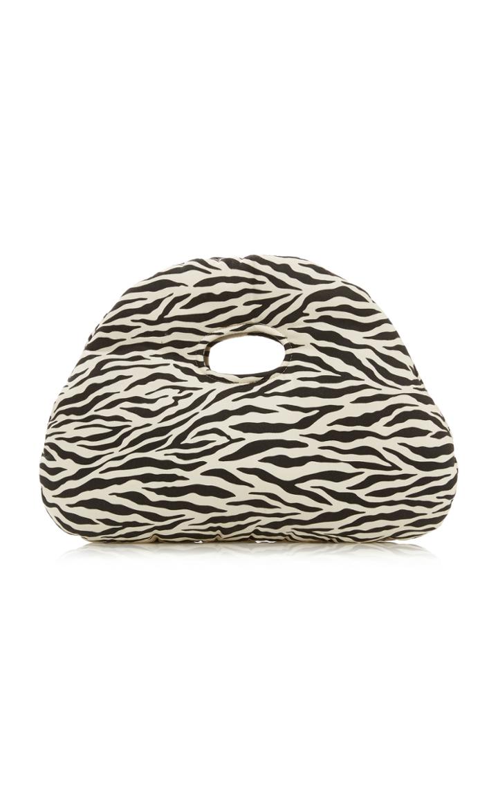 Moda Operandi A.w.a.k.e. Mode Small Lucy Zebra Print Top Handle Bag