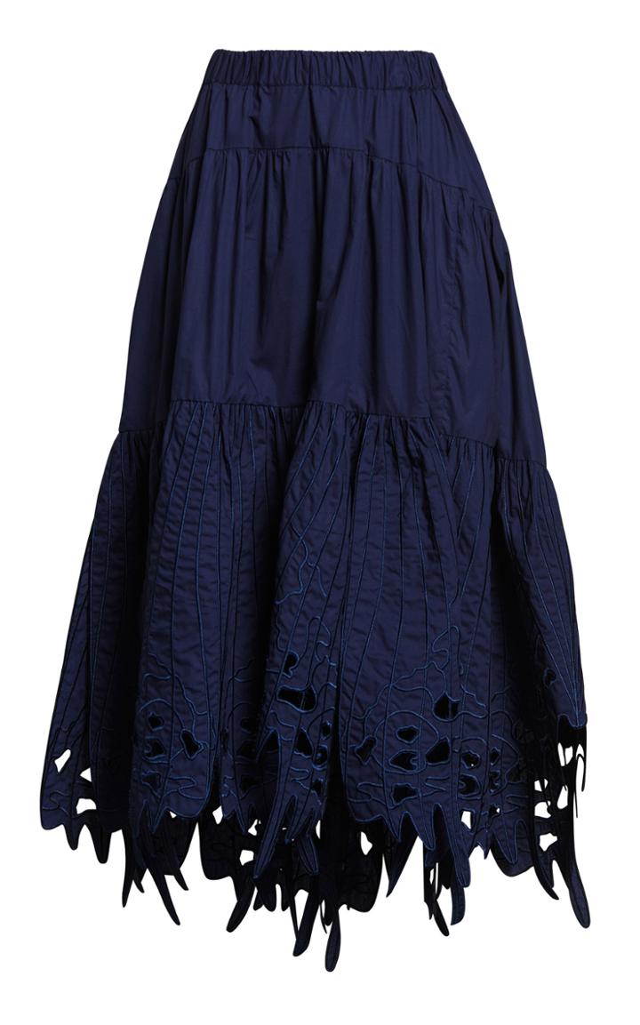 Romance Was Born Broidery Butterfly Skirt