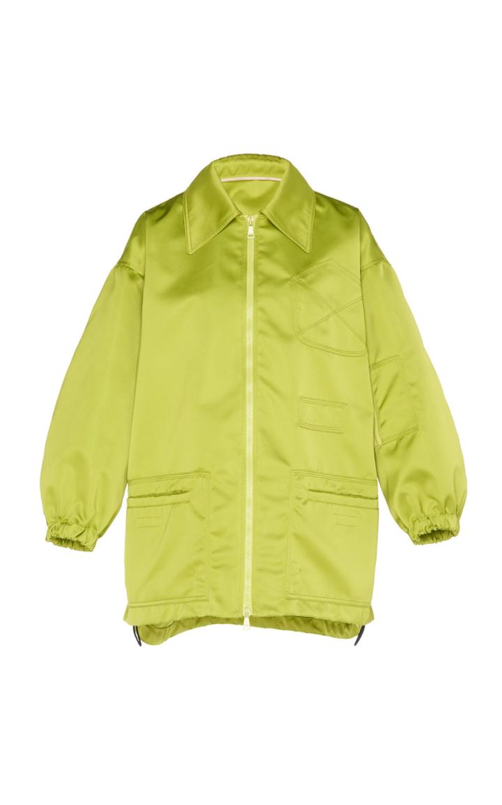 N 21 N&deg;21 Edith Oversized Duchess Satin Jacket