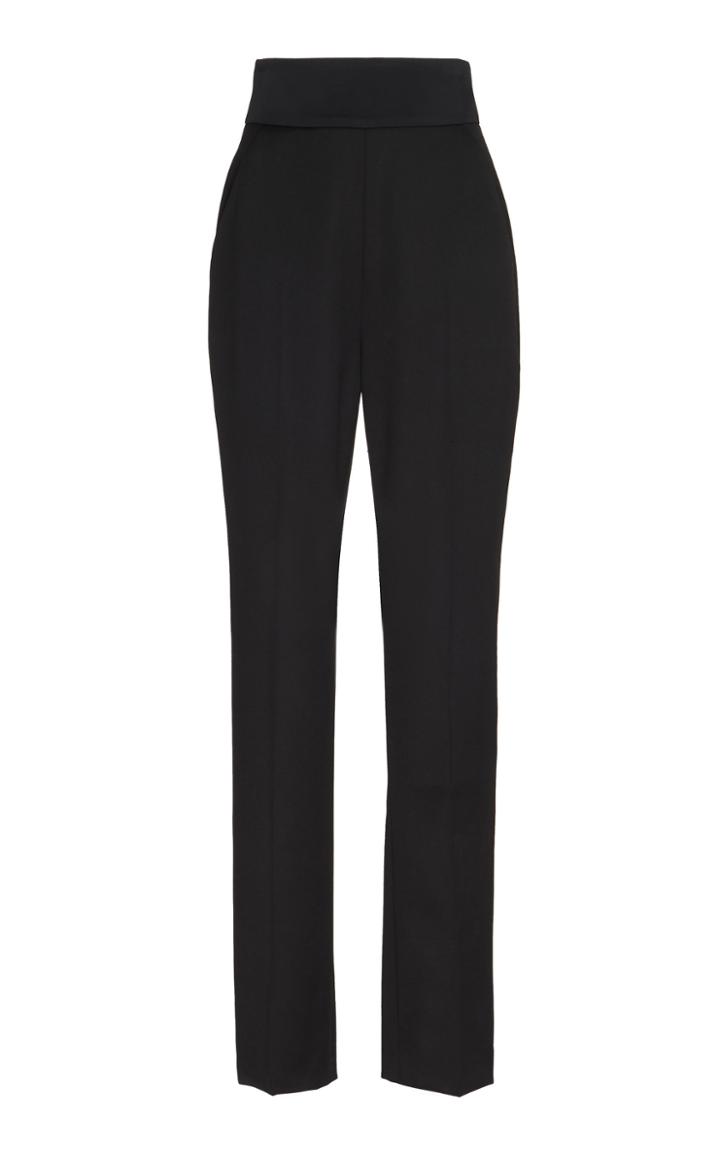 David Koma Straight Leg Wool Trousers