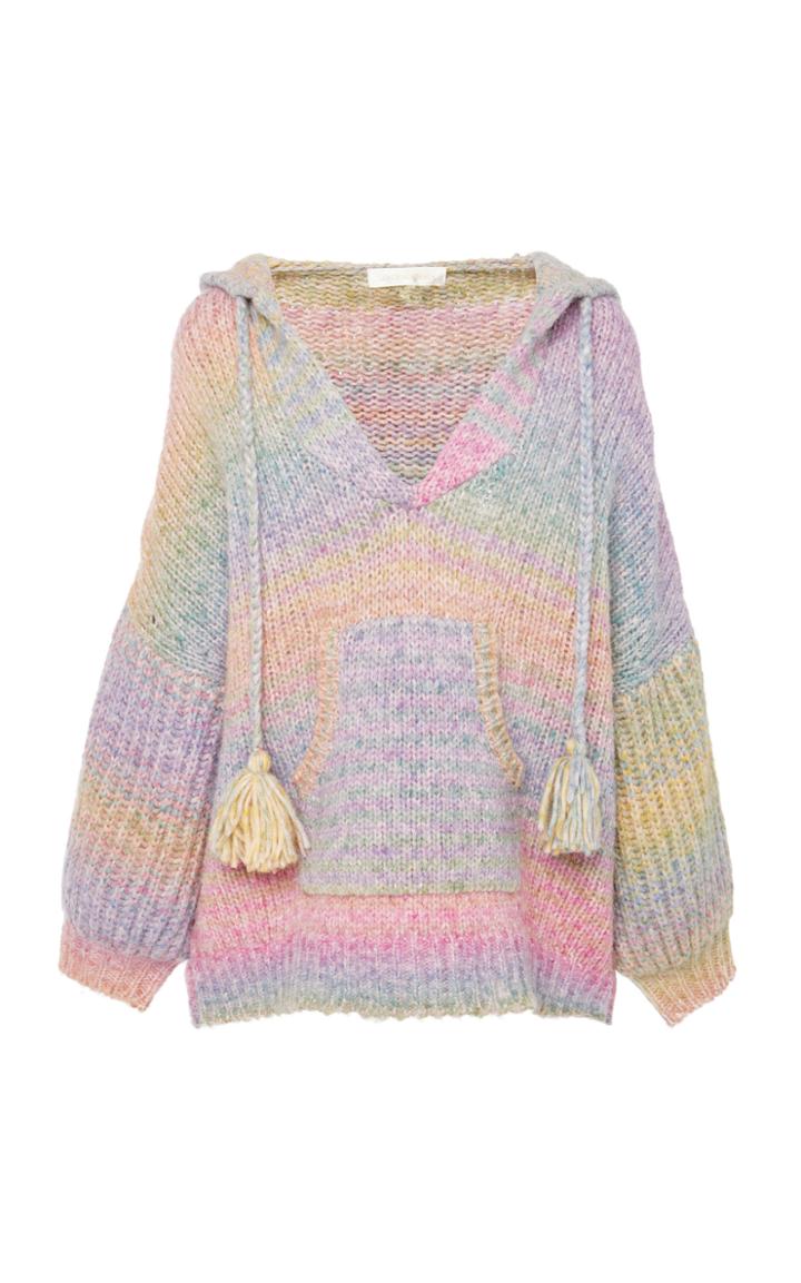 Loveshackfancy Remington Tassel Multicolor Hoodie