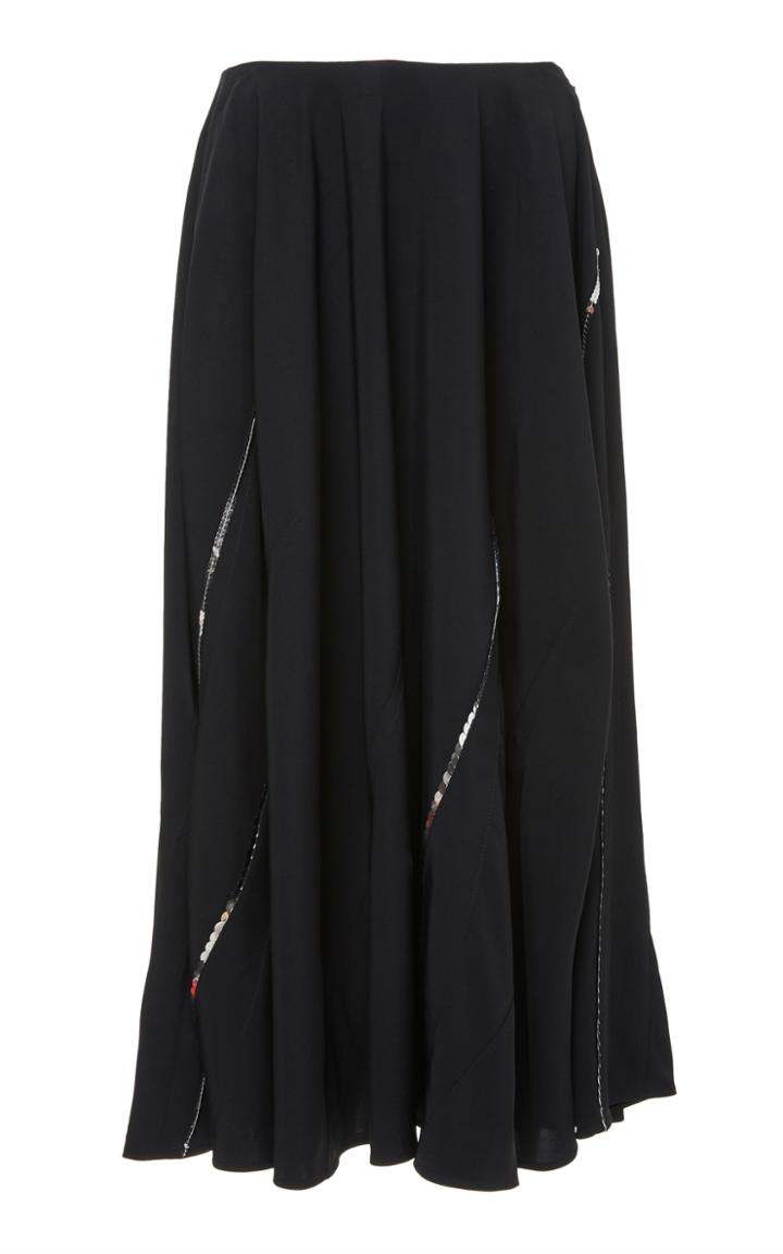 Victoria Beckham Twill Circle Skirt