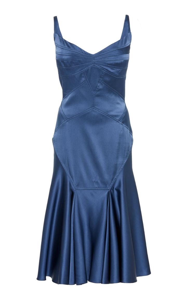 Moda Operandi Zac Posen Silk-satin Dress Size: 0