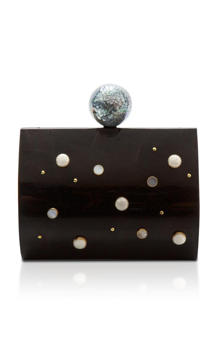 Nathalie Trad Tab Shell Lilly Clutch