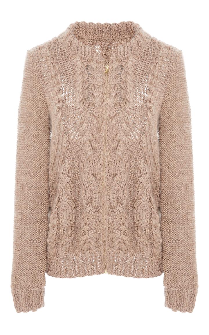 Partow Dylan Zip Up Cardigan