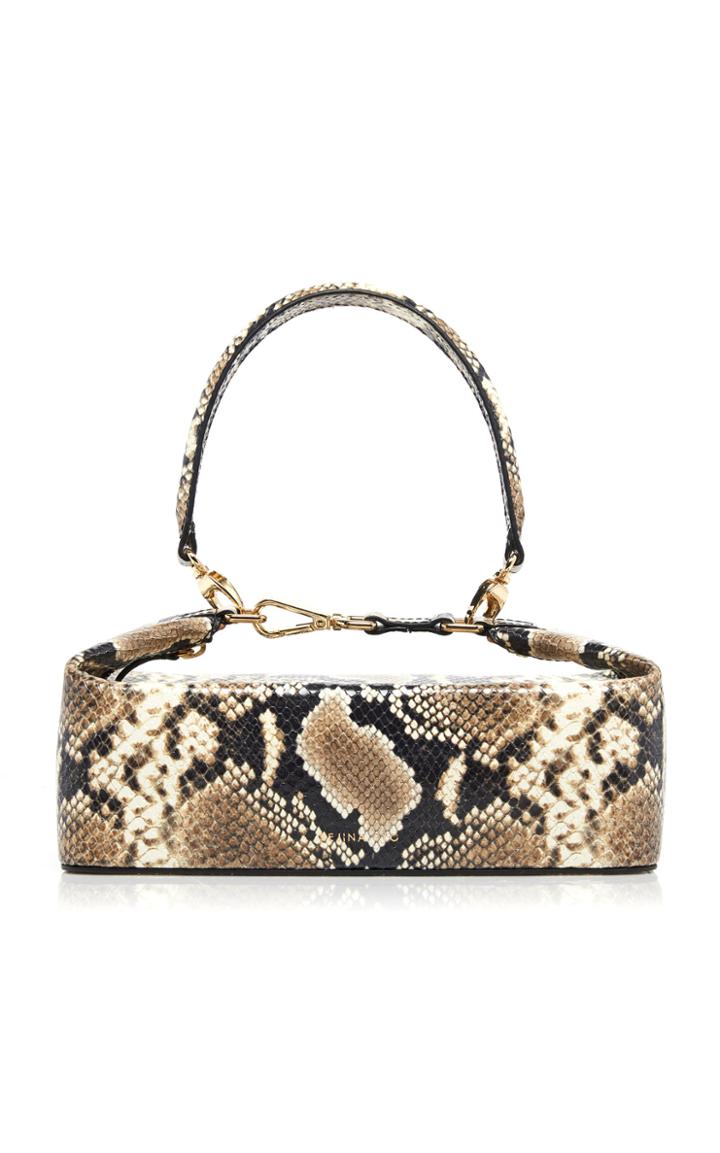 Rejina Pyo Olivia Snake-effect Leather Bag