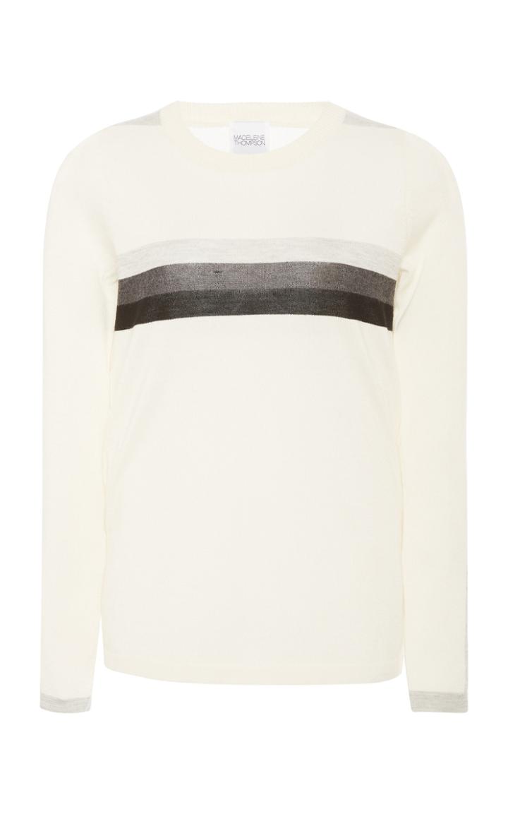 Moda Operandi Madeleine Thompson Ambrosia Printed Cashmere Sweater Size: S