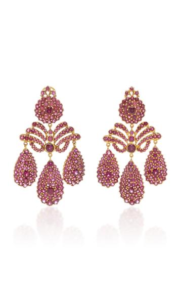 Sylvie Corbelin One-of-a-kind Marquise Palace Earrings