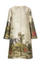 Alberta Ferretti Printed Long Jacket