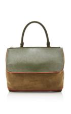 Michino Paris Locmaria Mm Suede Bag