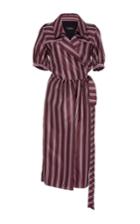 Burberry Panama Stripe Robe Dress