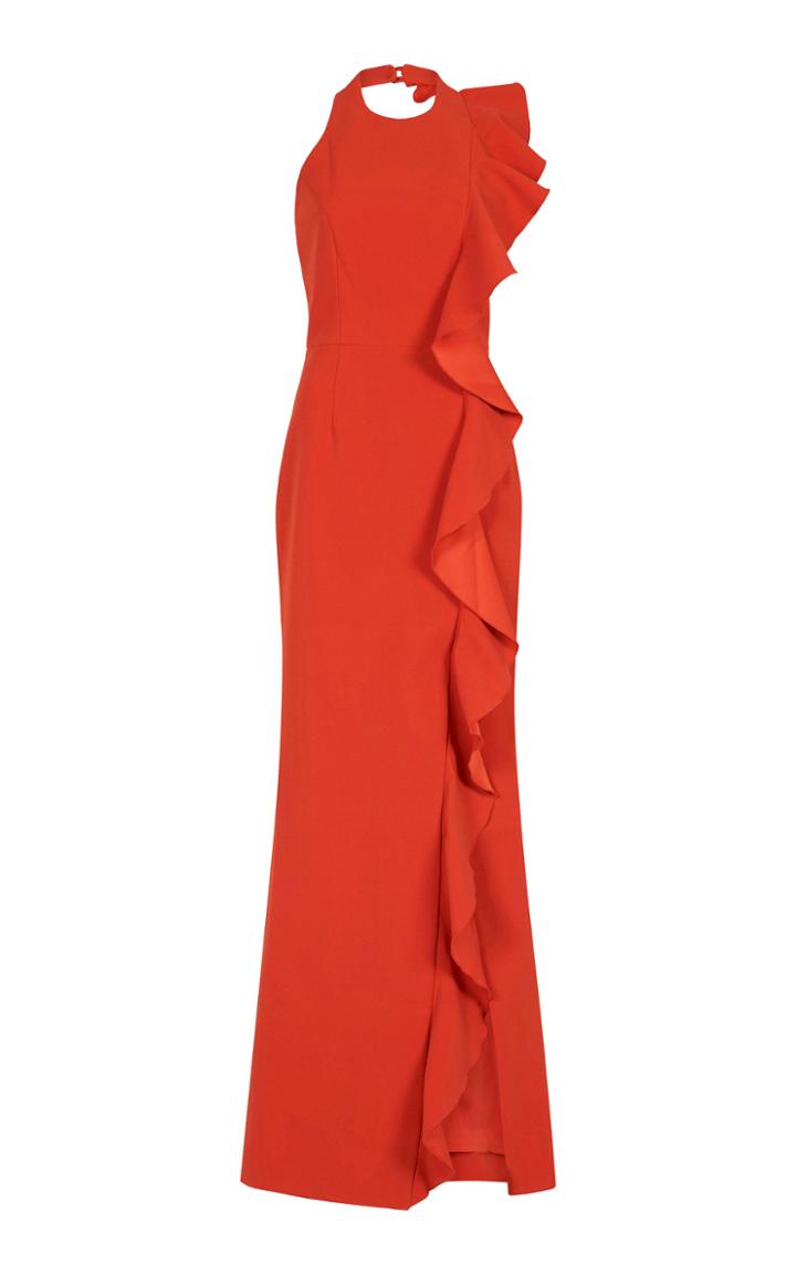 Rebecca Vallance Galerie Waterfall Ruffle Gown