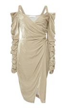 Eleanor Balfour Anja Ruched Sleeve Dress