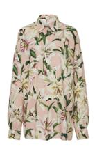 Dolce & Gabbana Floral-print Silk-blend Top