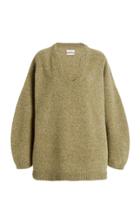 Moda Operandi Deveaux Tessa Oversized Mlange Wool Tunic Sweater