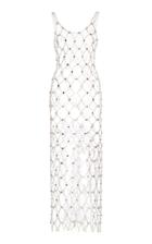 Paco Rabanne Chainmail Fishnet Midi Dress Size: 34