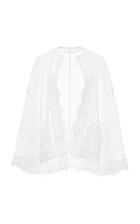 Valentino Open Front Lace Jacket