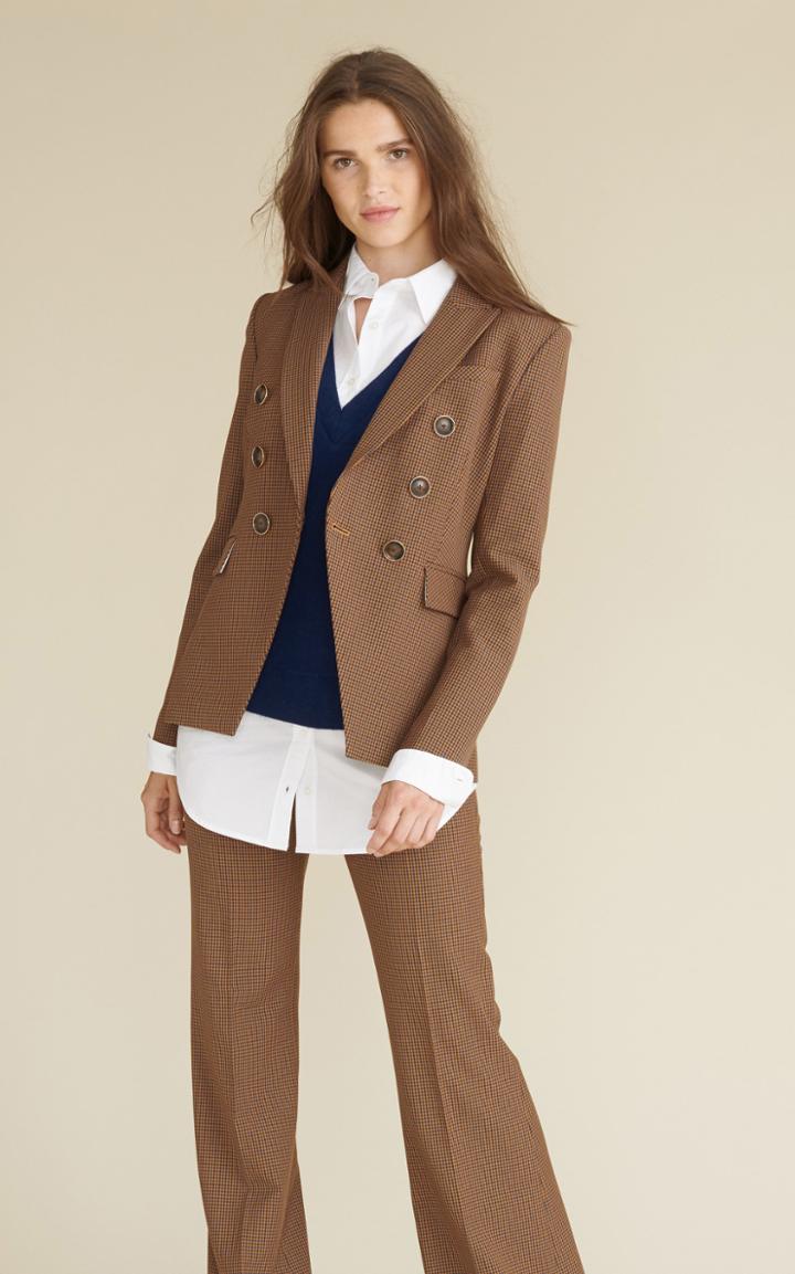 Moda Operandi Veronica Beard Brami Mixed Media Sweater