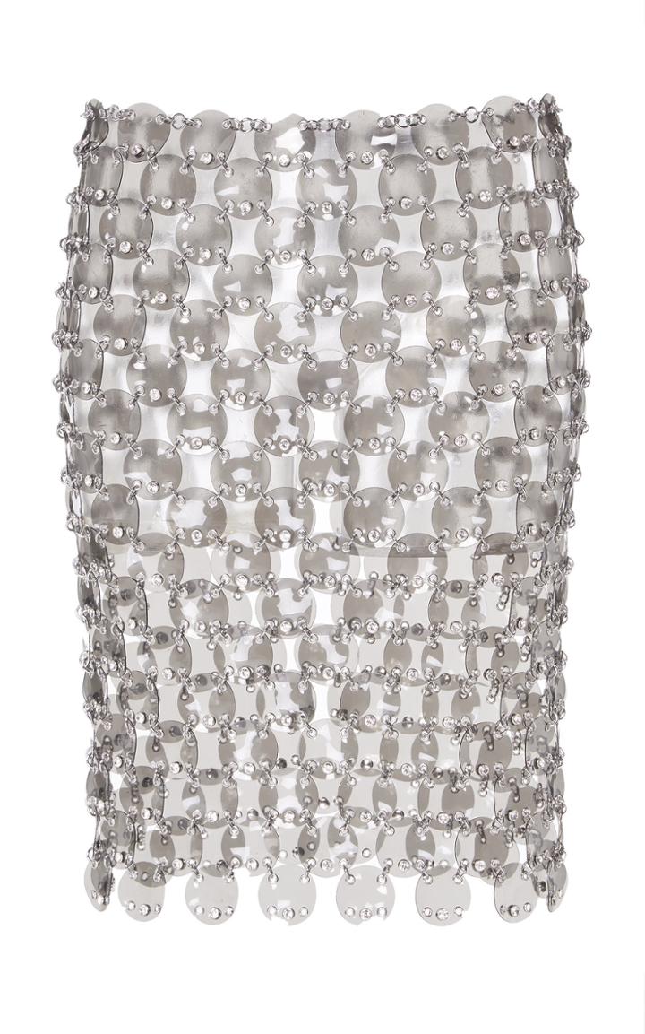 Paco Rabanne Chain-link Pencil Skirt
