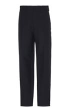 Ami Pleated Crepe Wide-leg Trousers
