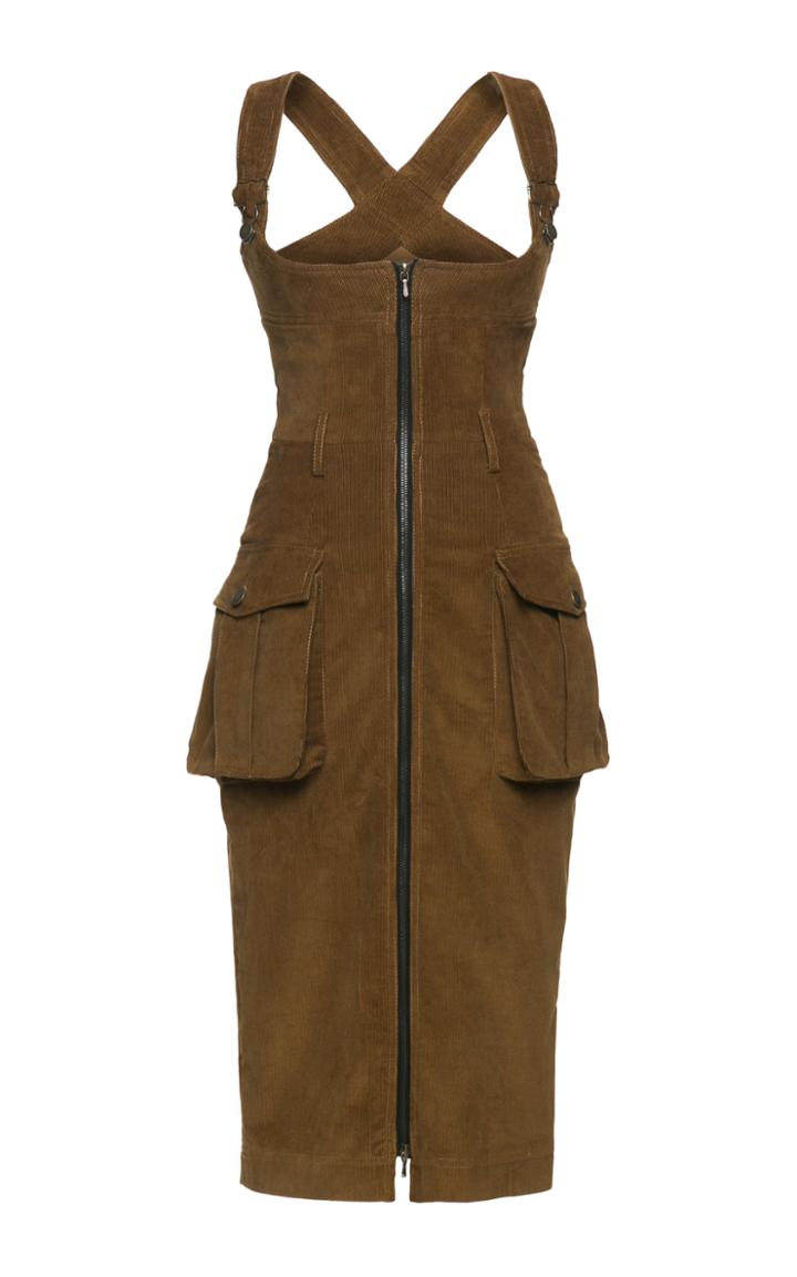 Lena Hoschek Factory Utility Corduroy Dress