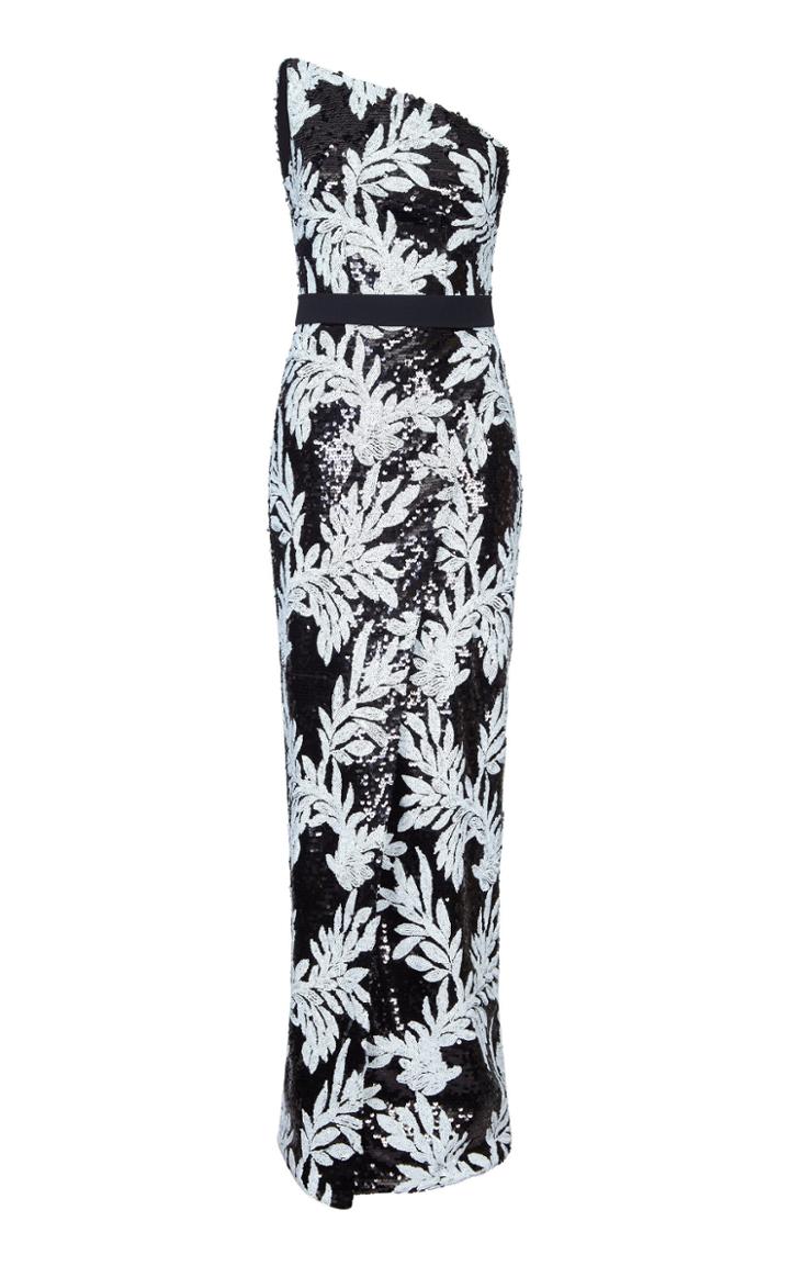 Safiyaa Tupelo One Shoulder Gown