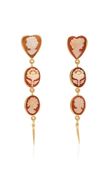 Grainne Morton Cameo Drop Earrings
