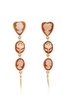 Grainne Morton Cameo Drop Earrings