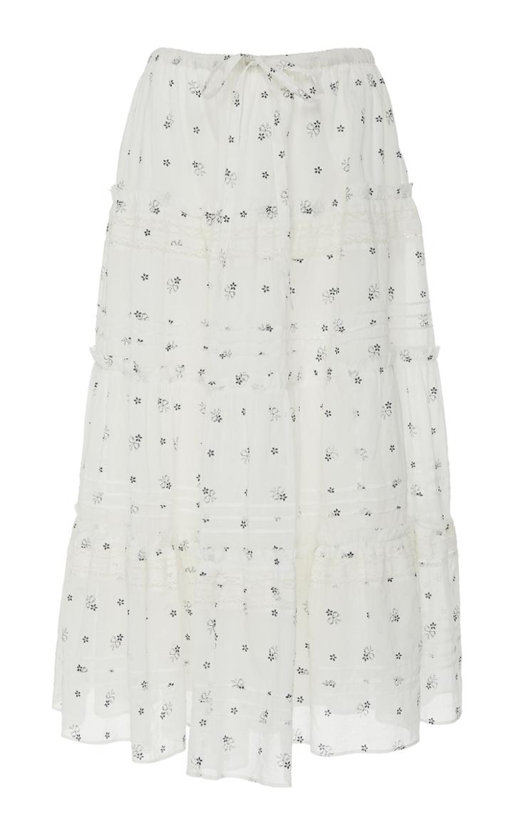 Loveshackfancy Lyla Cotton Skirt