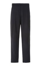 Tibi Tropical Wool Beatle Pant With Waistband Detail