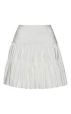 Giambattista Valli High Waist Pleated Mini Skirt