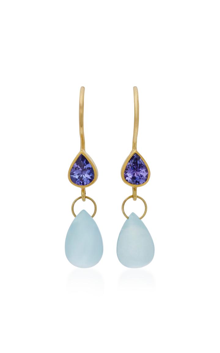 Mallary Marks Apple & Eve Tanzanites Earrings