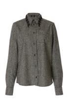 Rochas Shirt With Embowered Collar