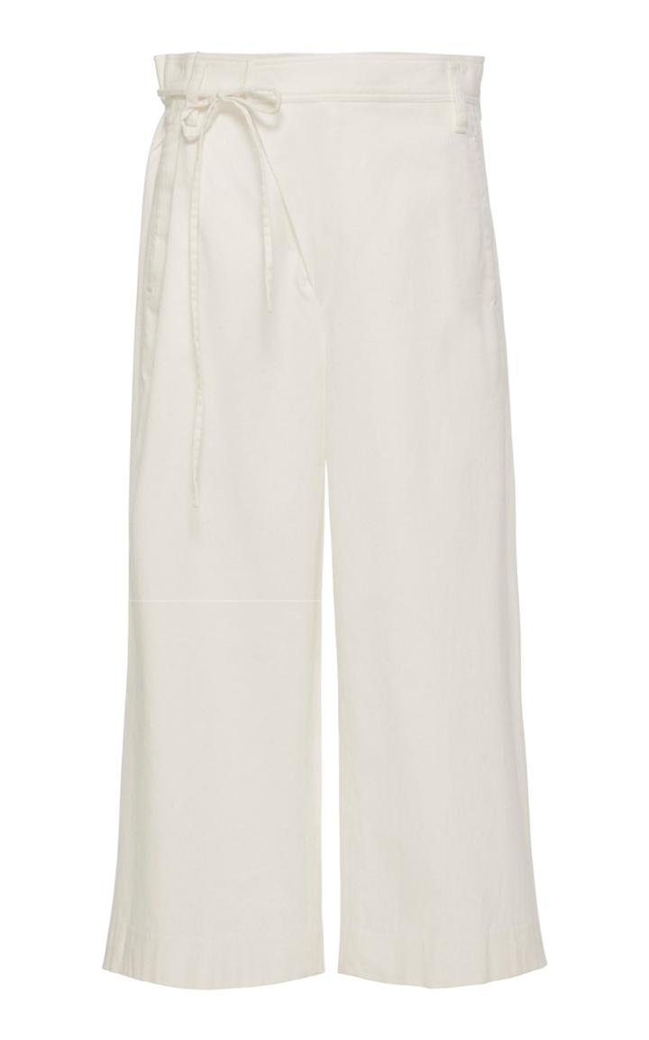 Vince Belted Cotton Culottes